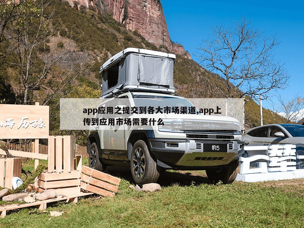 app应用之提交到各大市场渠道,app上传到应用市场需要什么