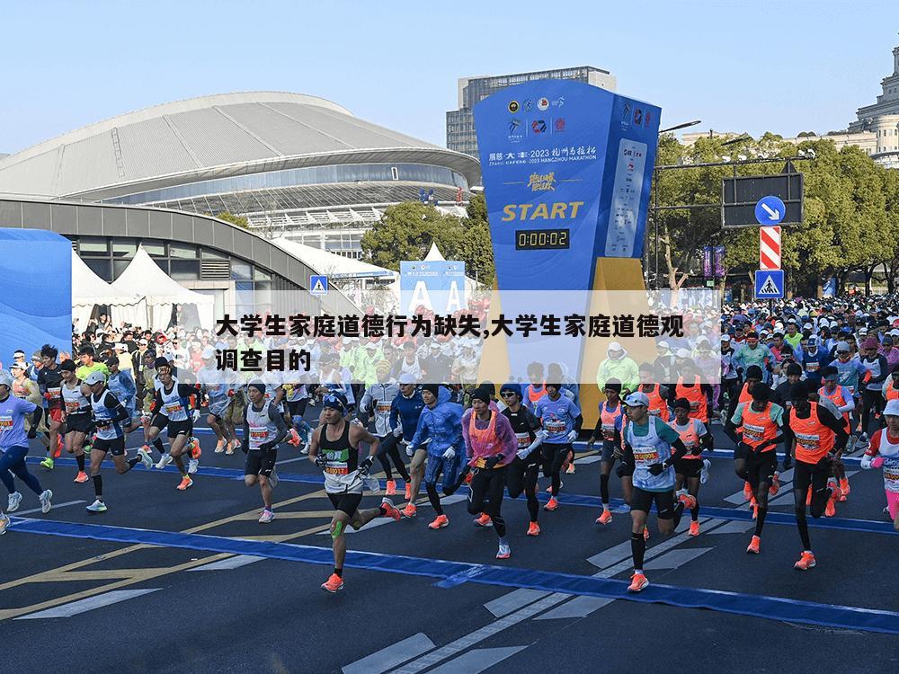 大学生家庭道德行为缺失,大学生家庭道德观调查目的