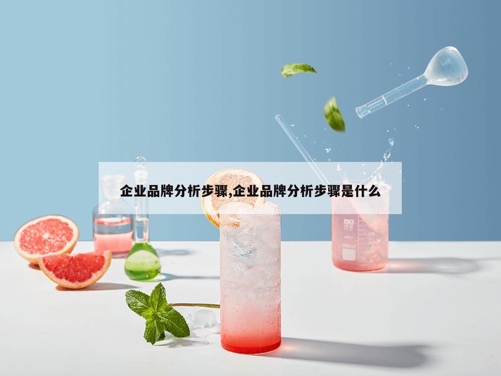 企业品牌分析步骤,企业品牌分析步骤是什么